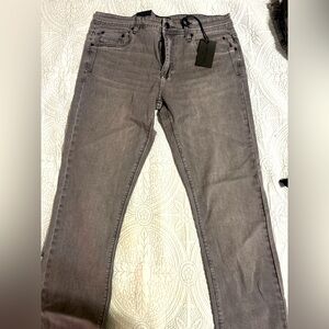 Men’s Steve’s Jeans. Grey washed- great condition, never worn.